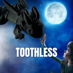Toothless Flexi Fidget Toy
