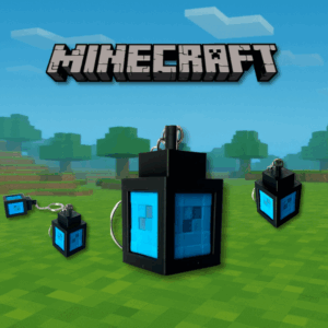 Minecraft Lantern Keychain