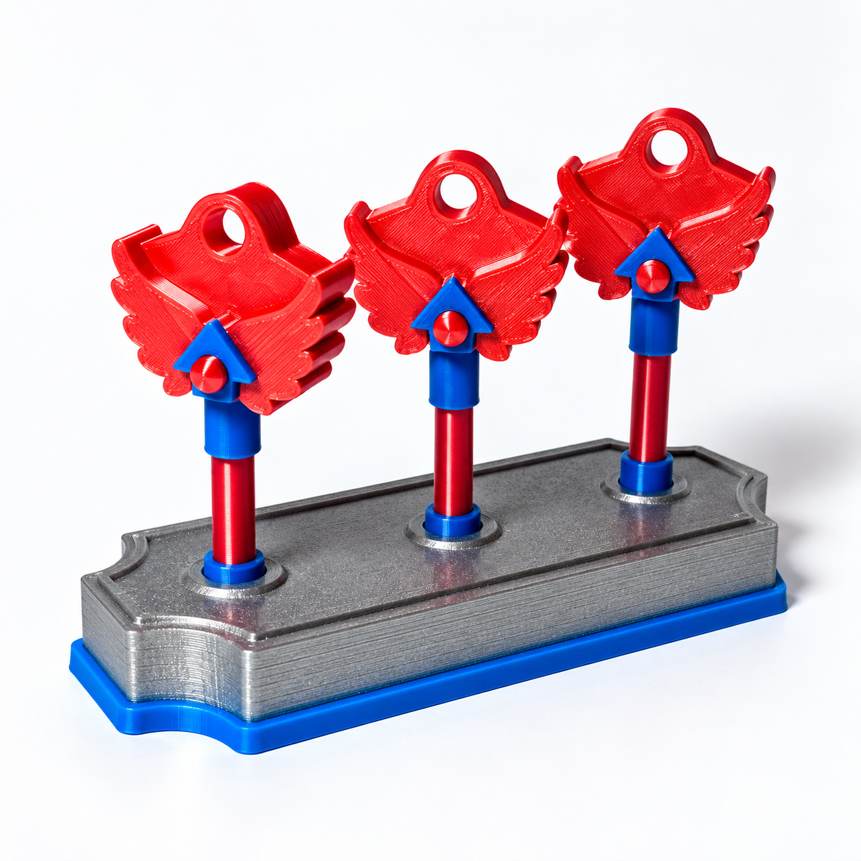 Squid Game 3 Keys with Display Base