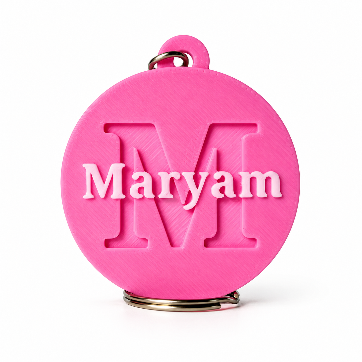 Custom Letter & Name Keychain