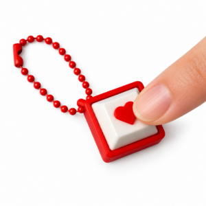 Clicky Keyboard Keychain